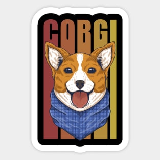 Corgi Dog Lover Sticker